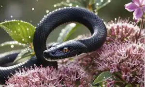 Сонник: чёрная змея и её значение