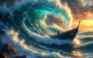 К чему снятся большие накрывающие волны: сбывающиеся толкования и их значение