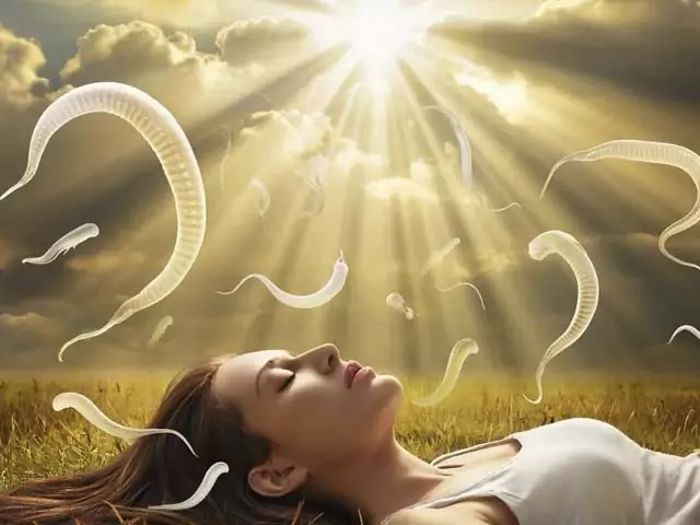 К чему снится блеватьглистами