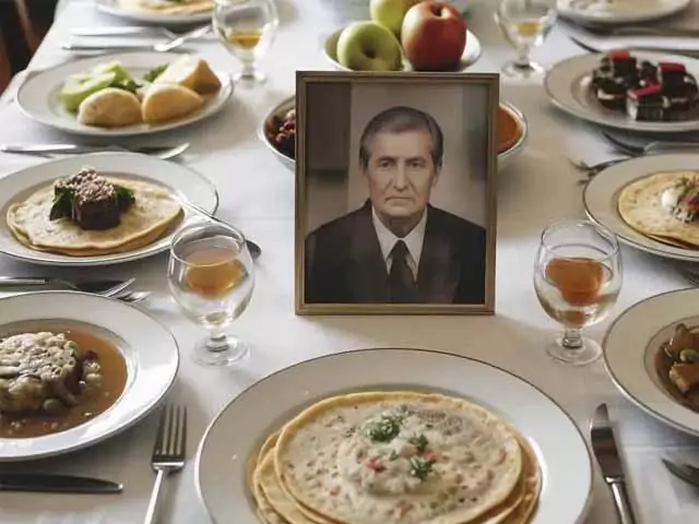 Приснились поминки