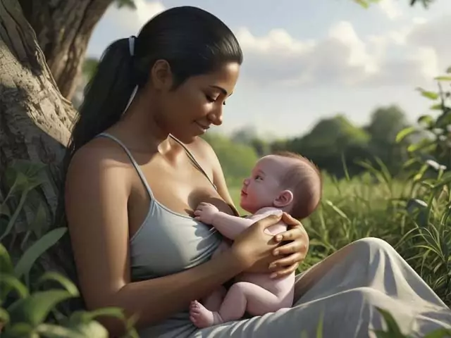 Кормить грудью во сне