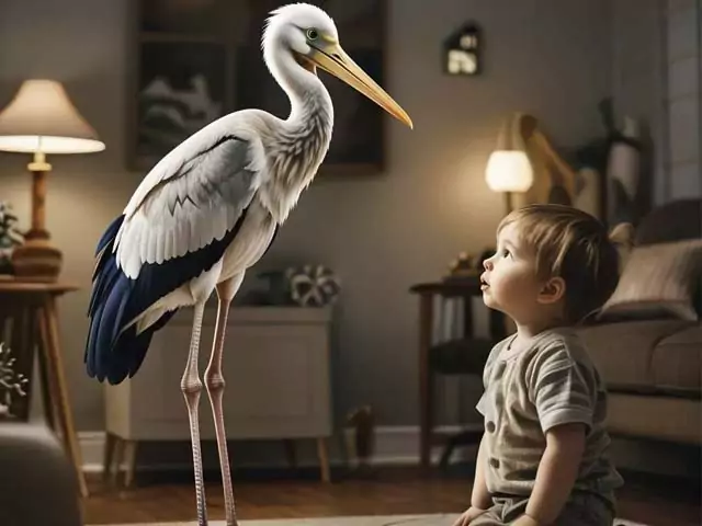 Сонник: сон про аиста и ребёнка