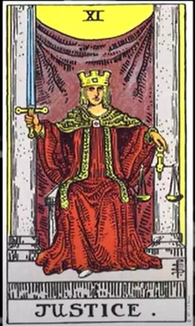 Справедливость в колоде Таро