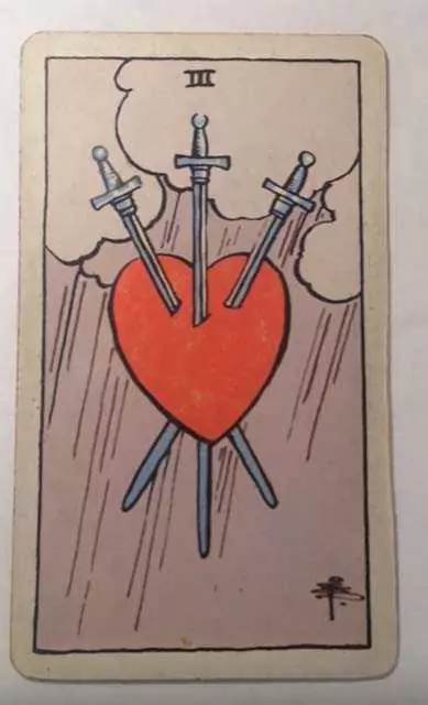 три мечей таро